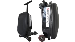 Suitcase Scooters Now Come With Electric Motors For Extra Lazy Commuters